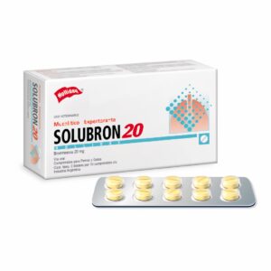 SOLUBRON 20 MG 30 COMP HOLLIDAY