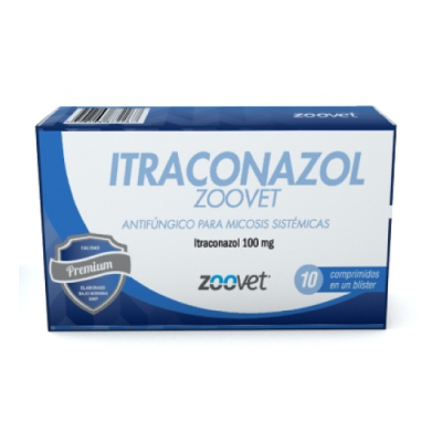 ITRACONAZOL ZOOVET BLISTER X 10 COMP (Antimicótico) - Farmacia