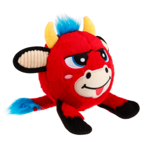 GIGWI JUMBALL PLUSH RED BULL