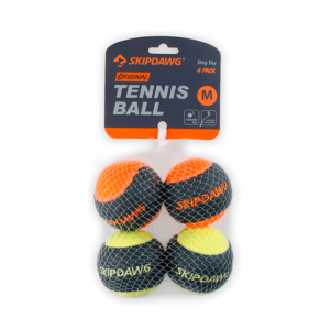 PELOTA SKIPDAWG TENNIS BALL 4 PZ